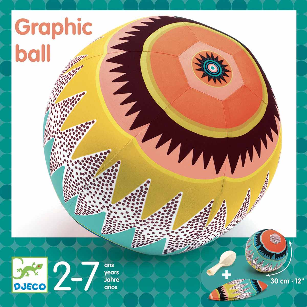 DJ02057 Djeco Graphic Ball (3)
