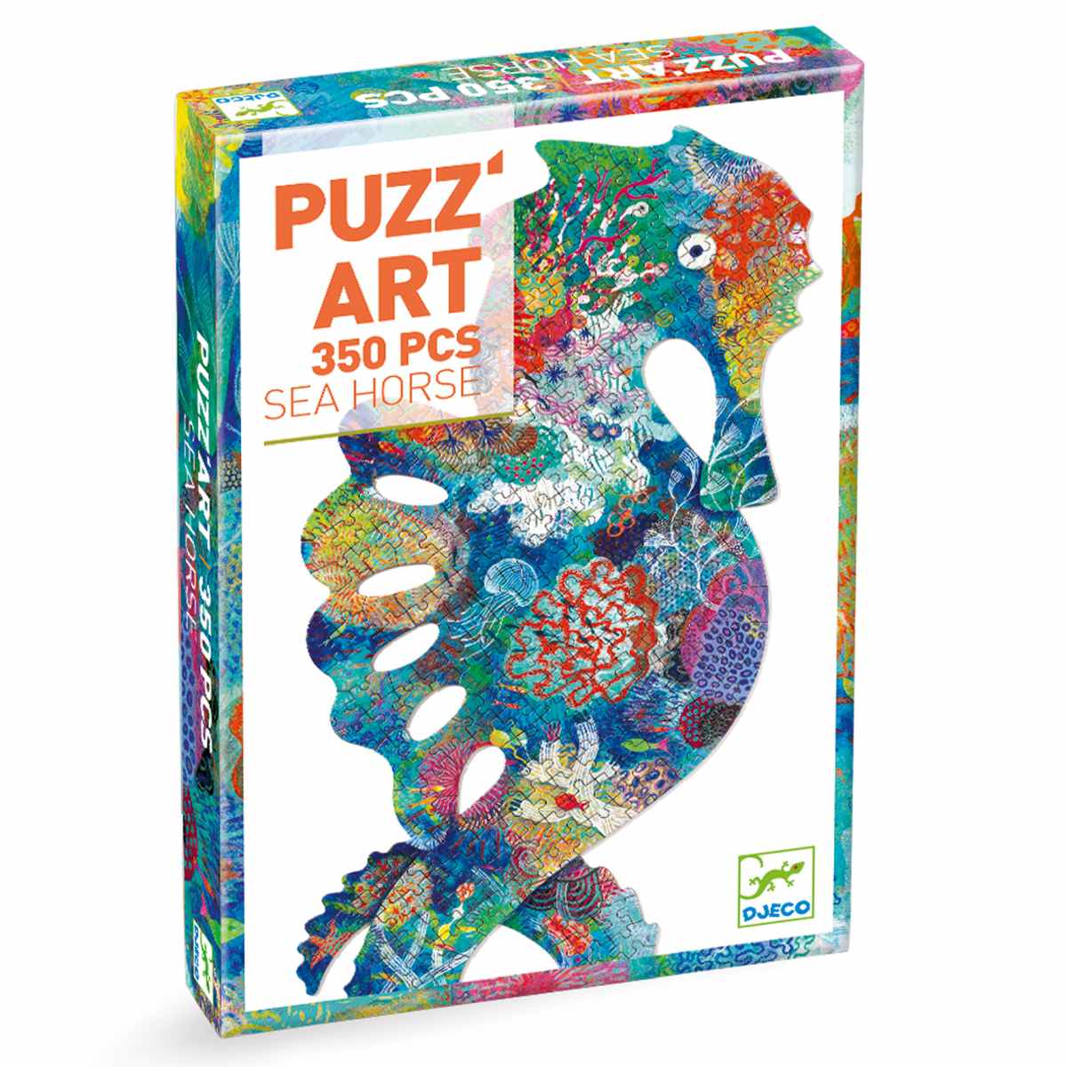 DJ07653 Djeco PuzzArt Sea Horse (350 pc)