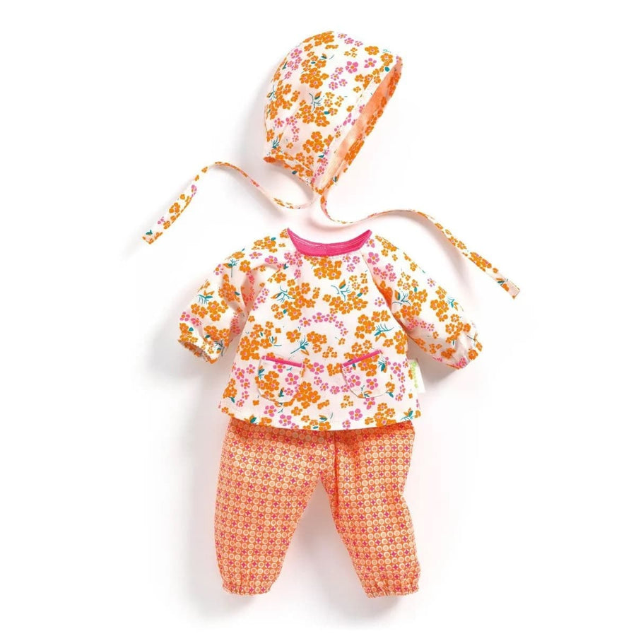 DJ07754 Djeco Baby Doll Clothes Hanako