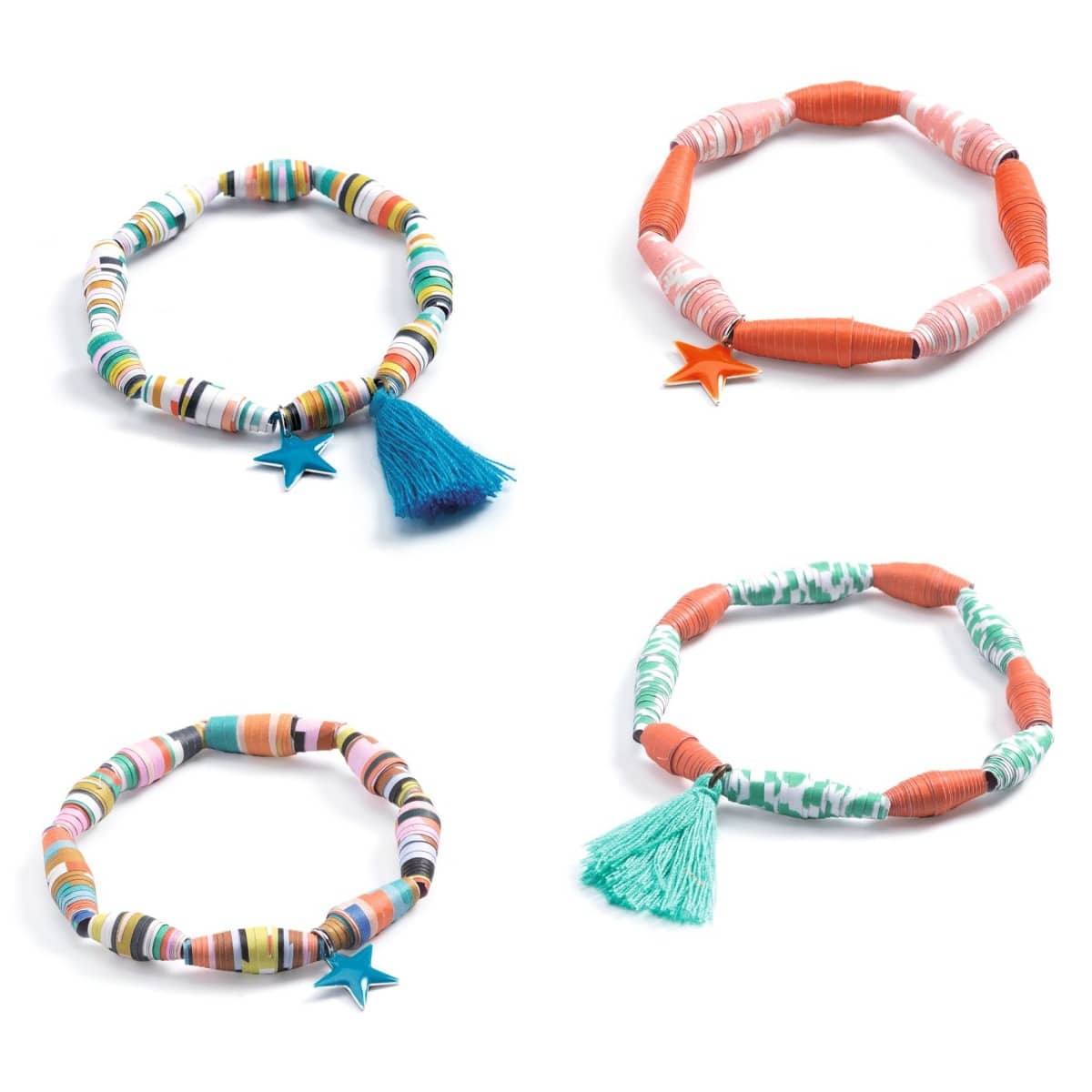 DJ07971 Djeco DIY Paper Beads Pop (7-12 y)