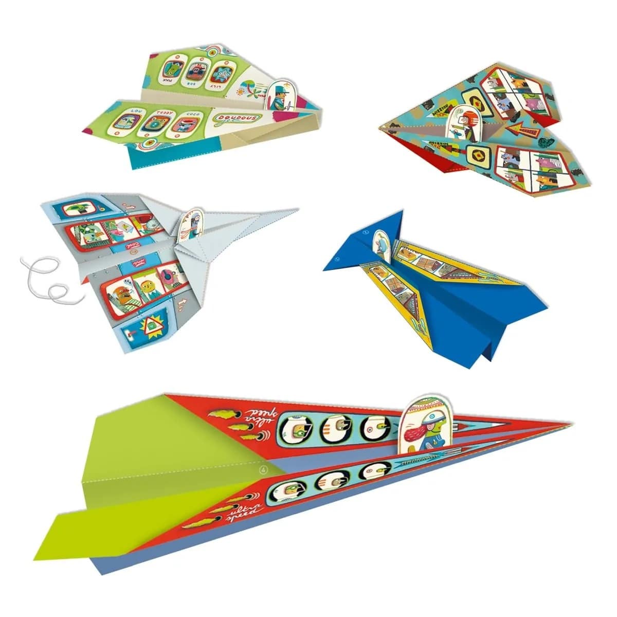 DJ08760 Djeco Origami Airplane (4)