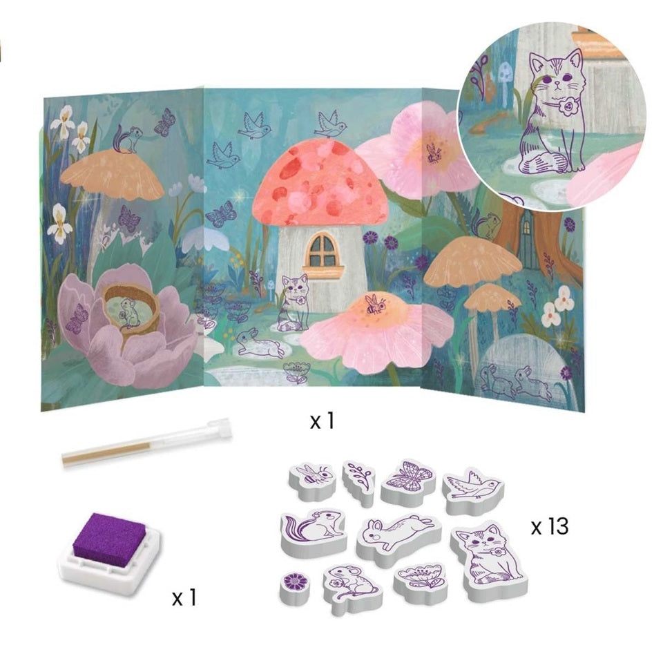 Djeco Multi-Activity Kit: Forest Animals (+6y)