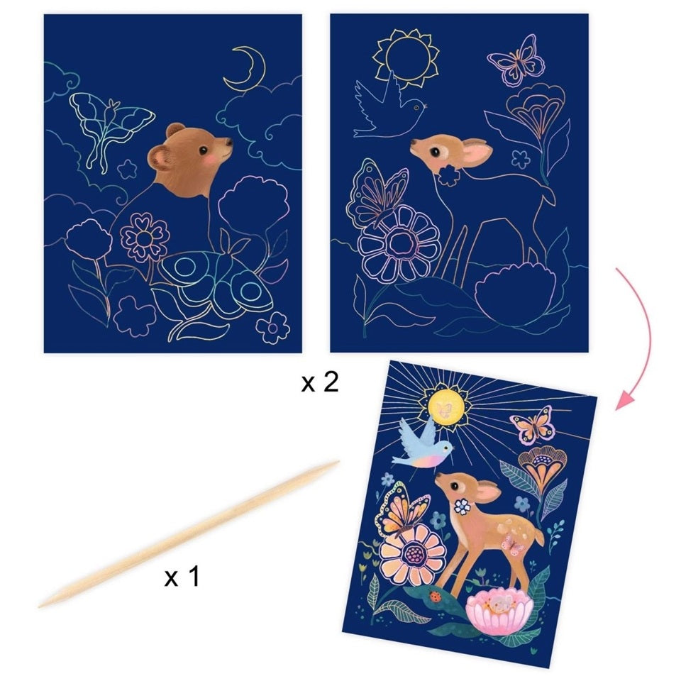 Djeco Multi-Activity Kit: Forest Animals (+6y)