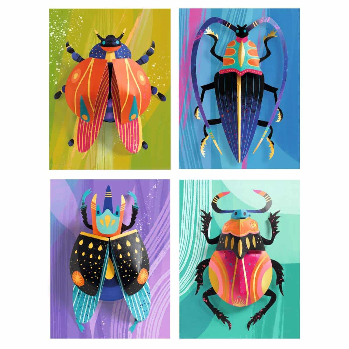 DJ09449 Djeco Paper Art Beetle