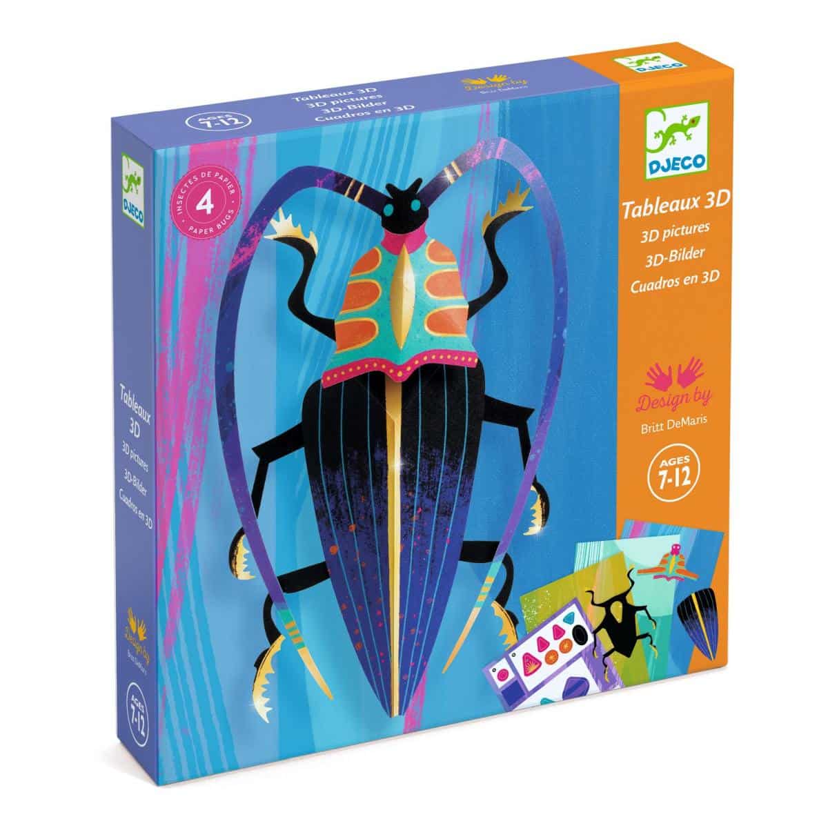 DJ09449 Djeco Paper Art Beetle