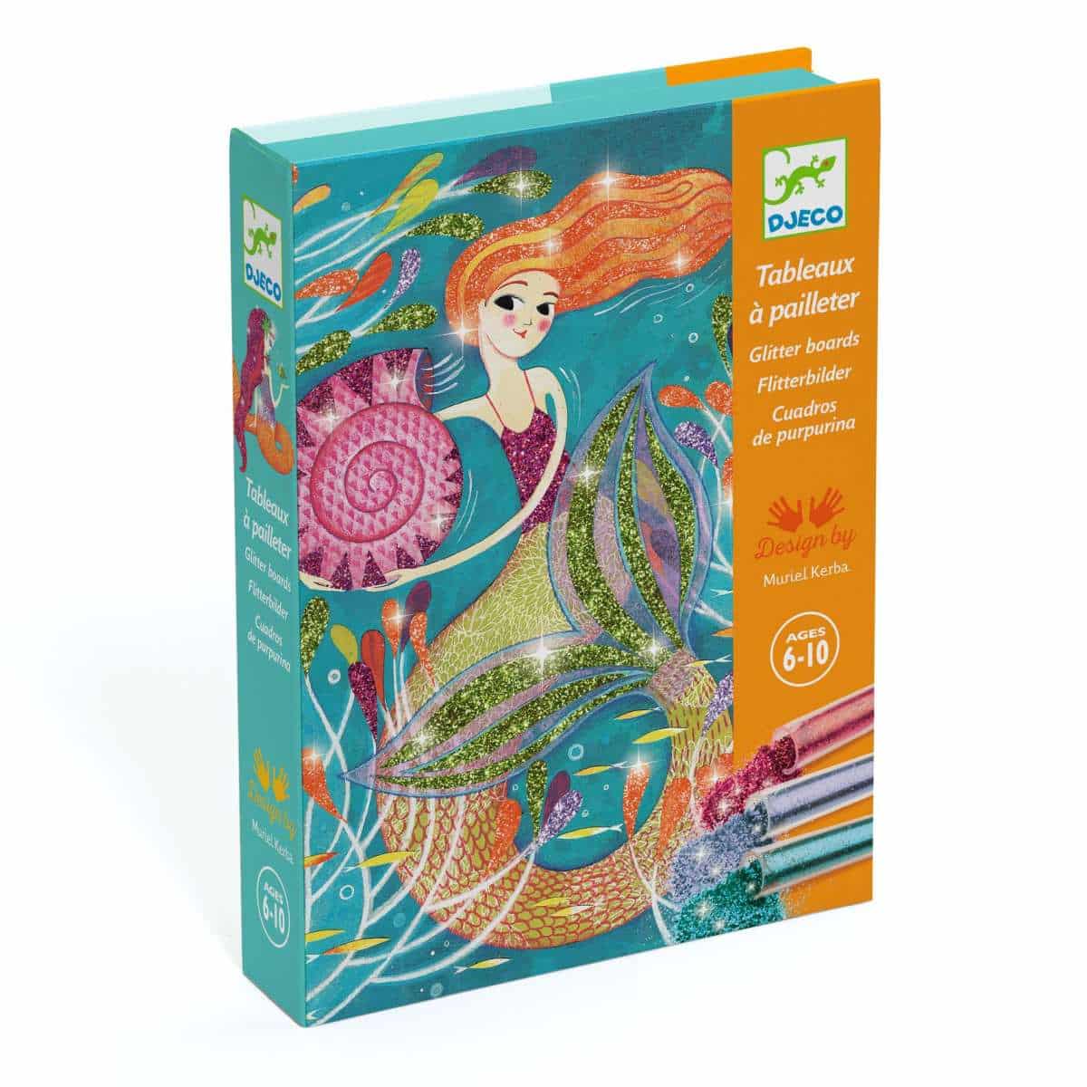 DJ09507 Djeco Glitter Sand Mermaids (6-10y)