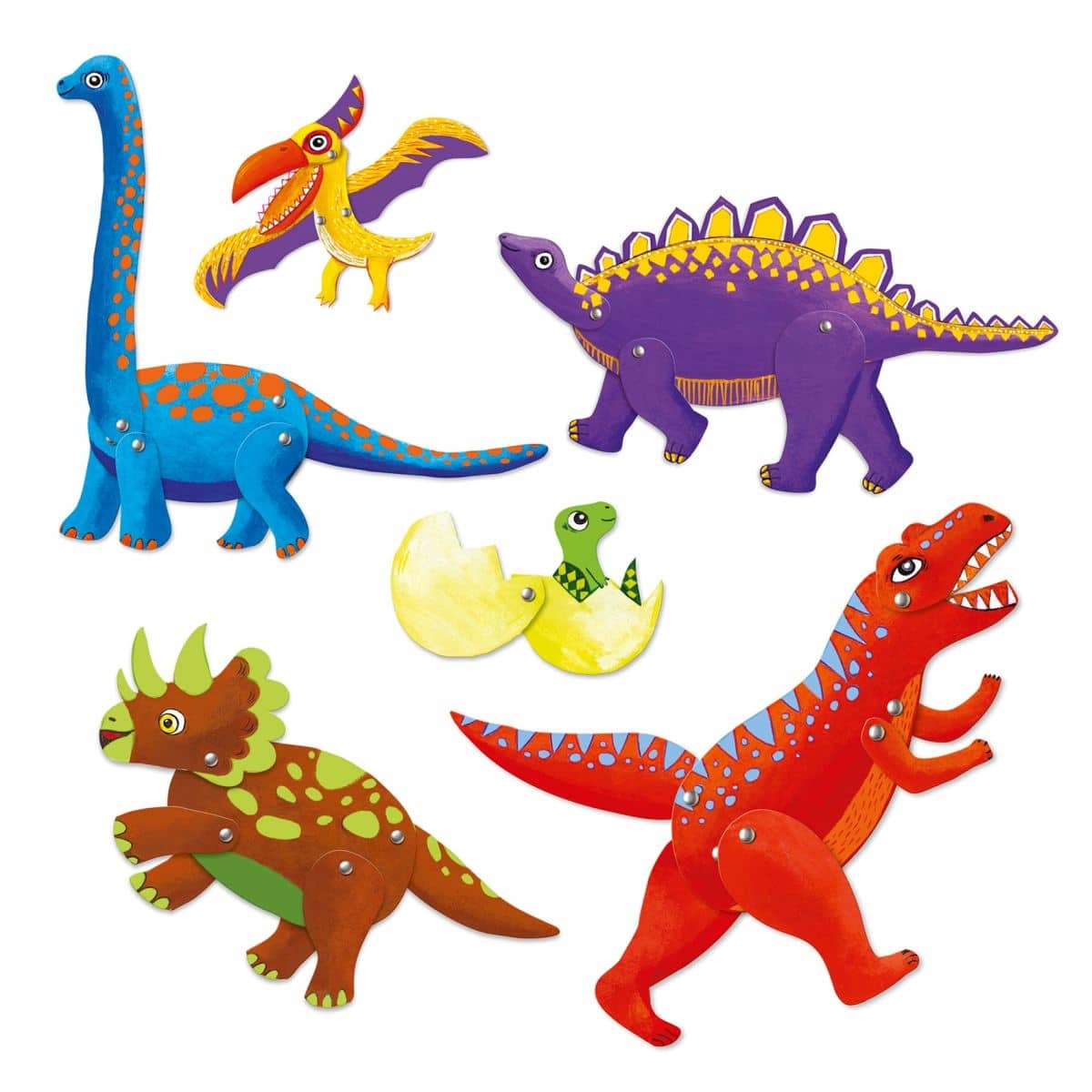 DJ09680 Djeco Hampelmann Dinos (6-10y)