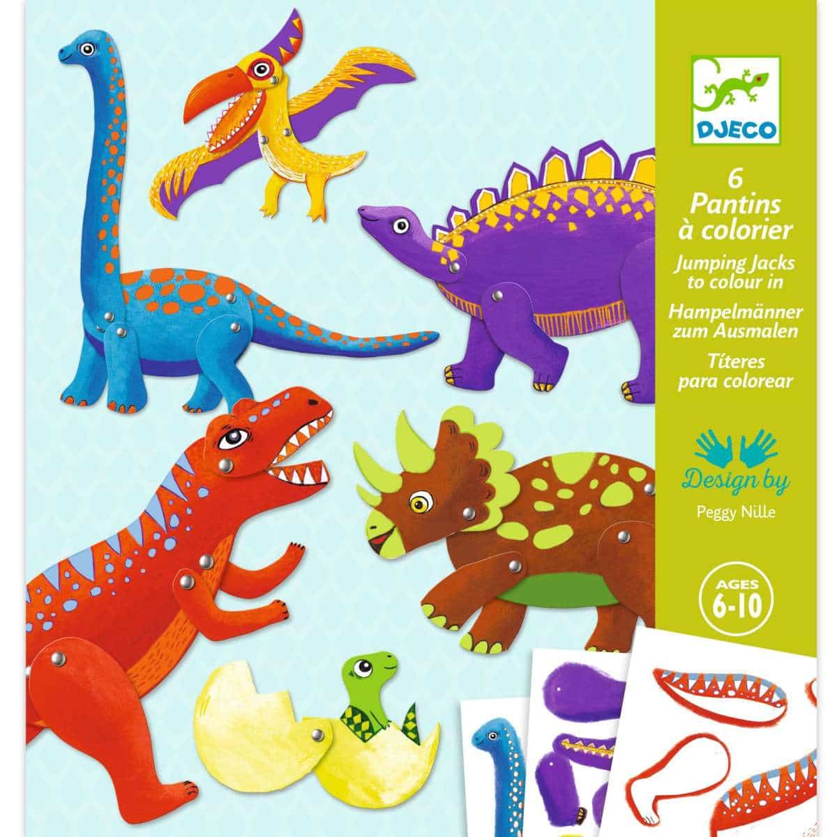 DJ09680 Djeco Hampelmann Dinos (6-10y)