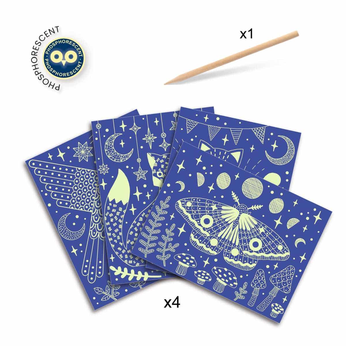 Djeco Scratch Boards (6-10y)