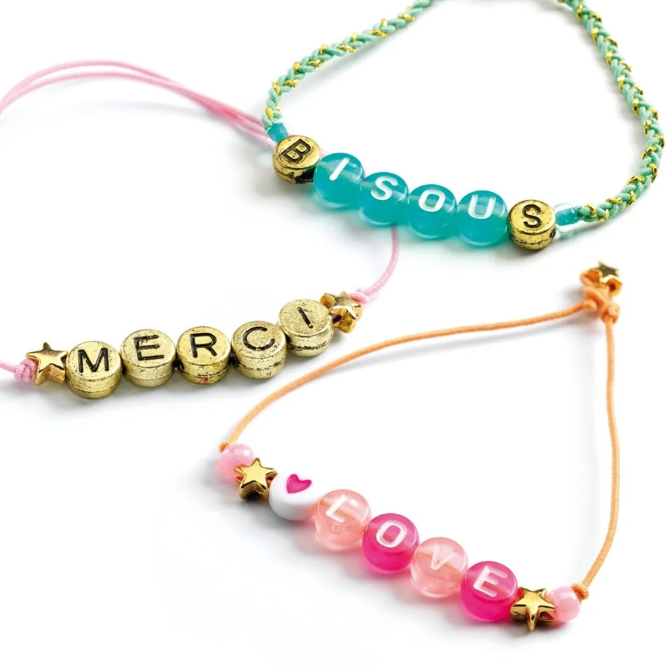 Djeco Jewellery Kit Letters (+8y)