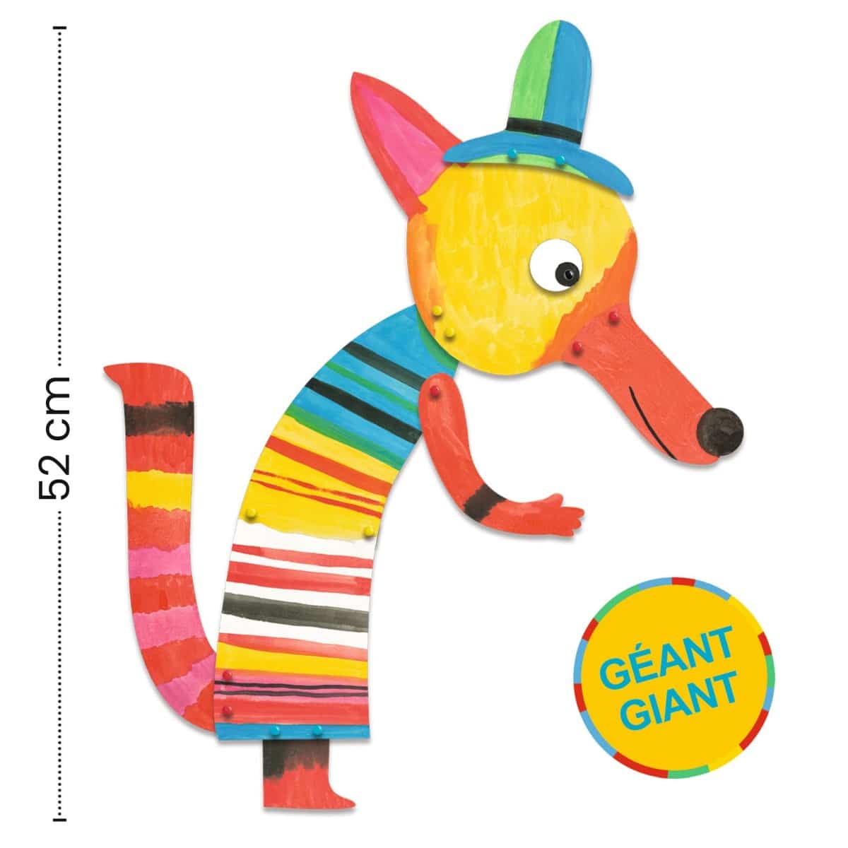 DJ09897 Djeco Painting Set Fox Family