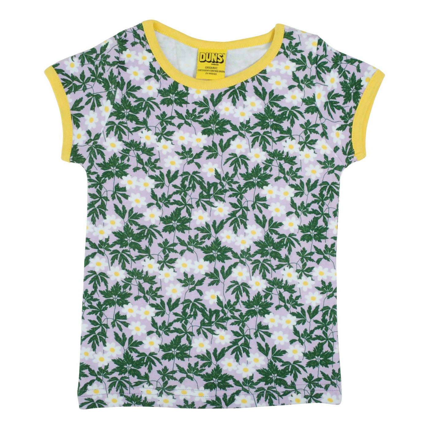 DUNS Sweden Short Sleeve Top (Wood Anemone - Viola)