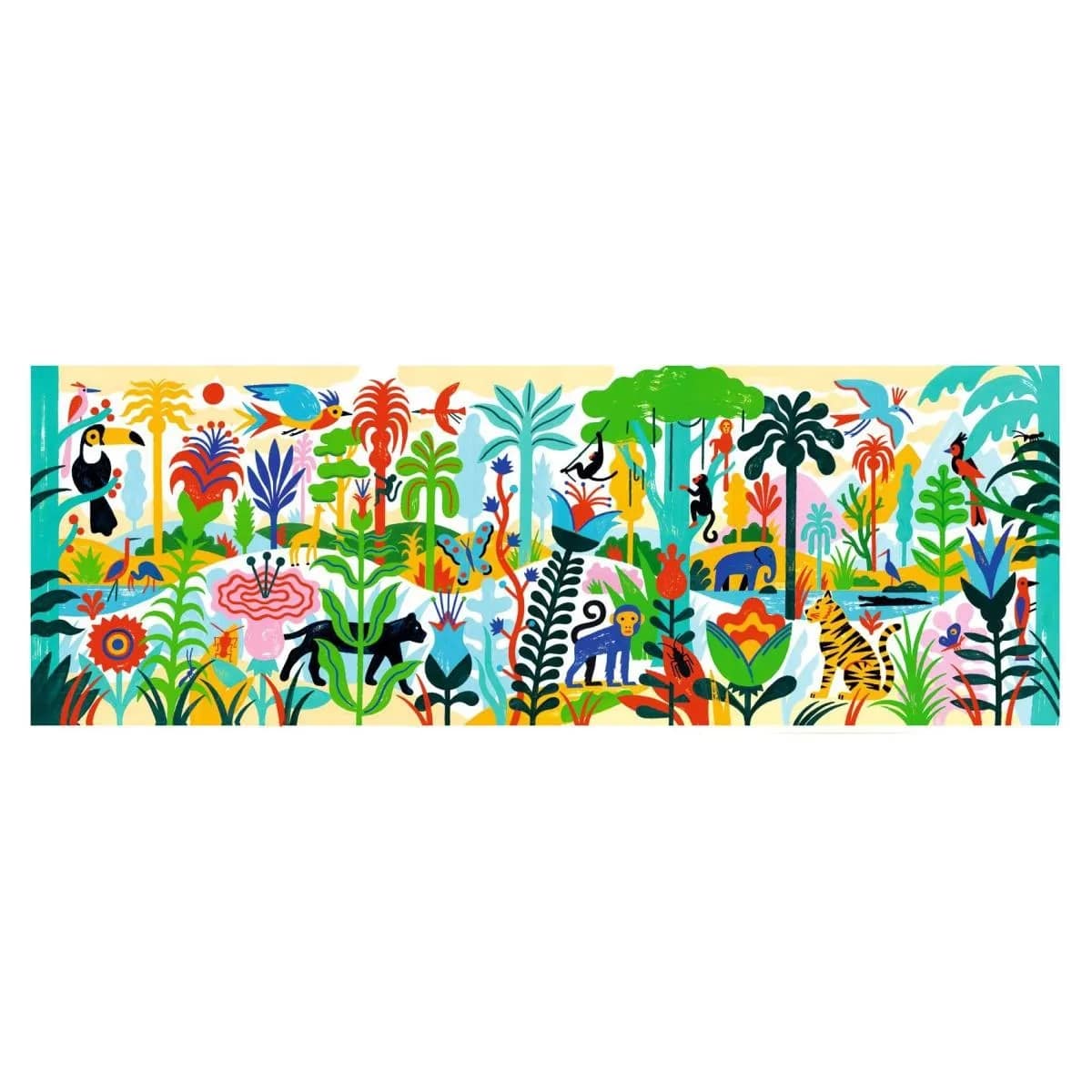 Djeco Puzzle Gallery - Jungle (100 pc.) (4)