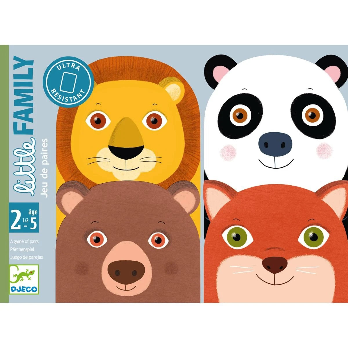 Djeco Kartenspiel Little Family (2,5-5 J.)