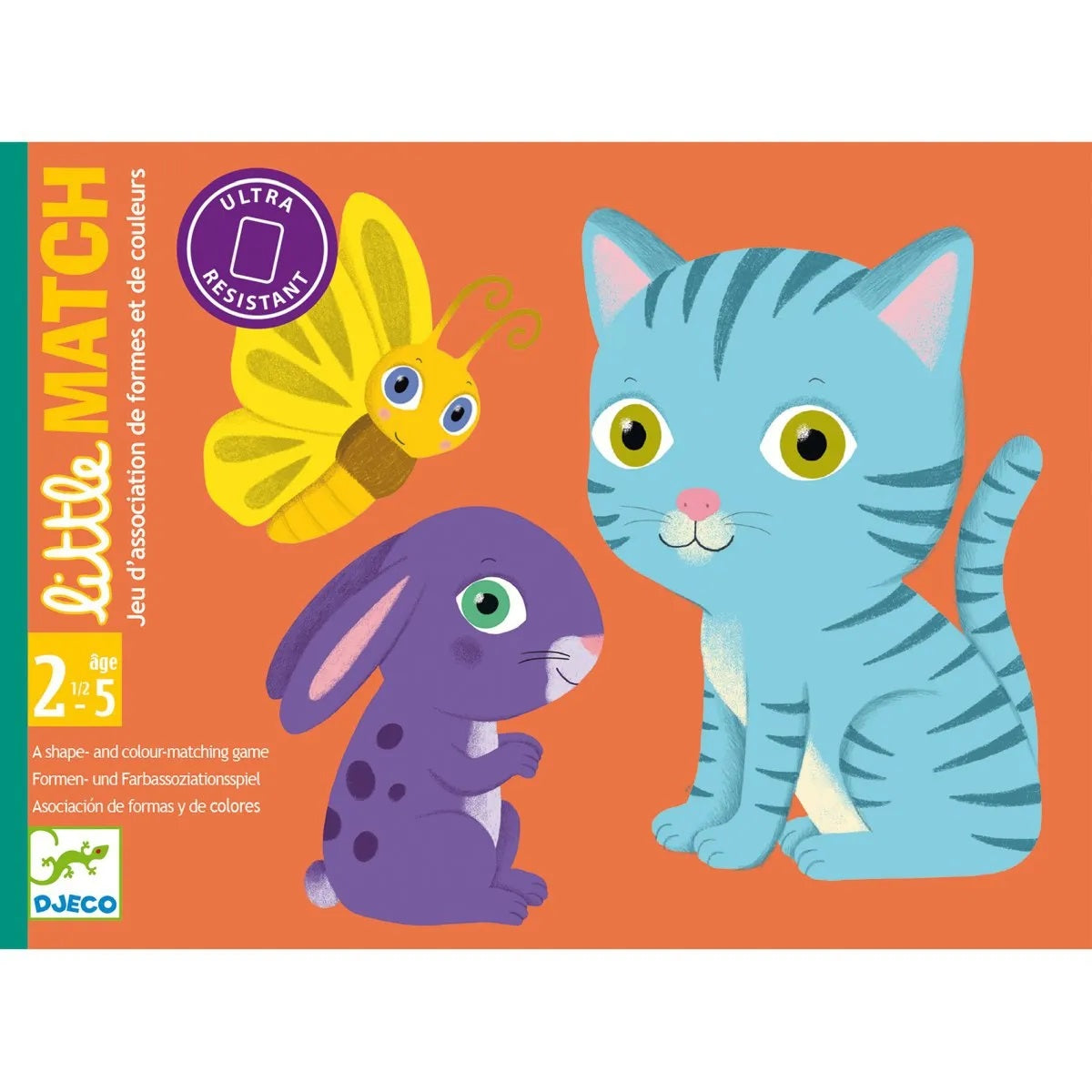 Djeco Card Game Little Match (2.5-5y)