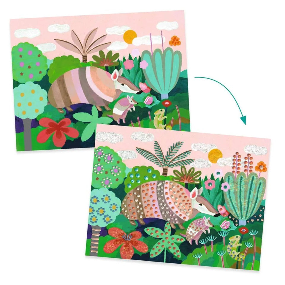 Djeco 3D Malset: Regenwald (7-12 J.)