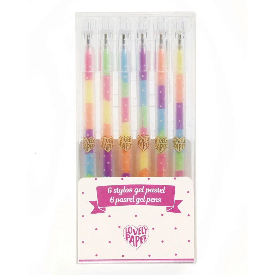 Djeco Pastel Gel Pens (6 pcs)