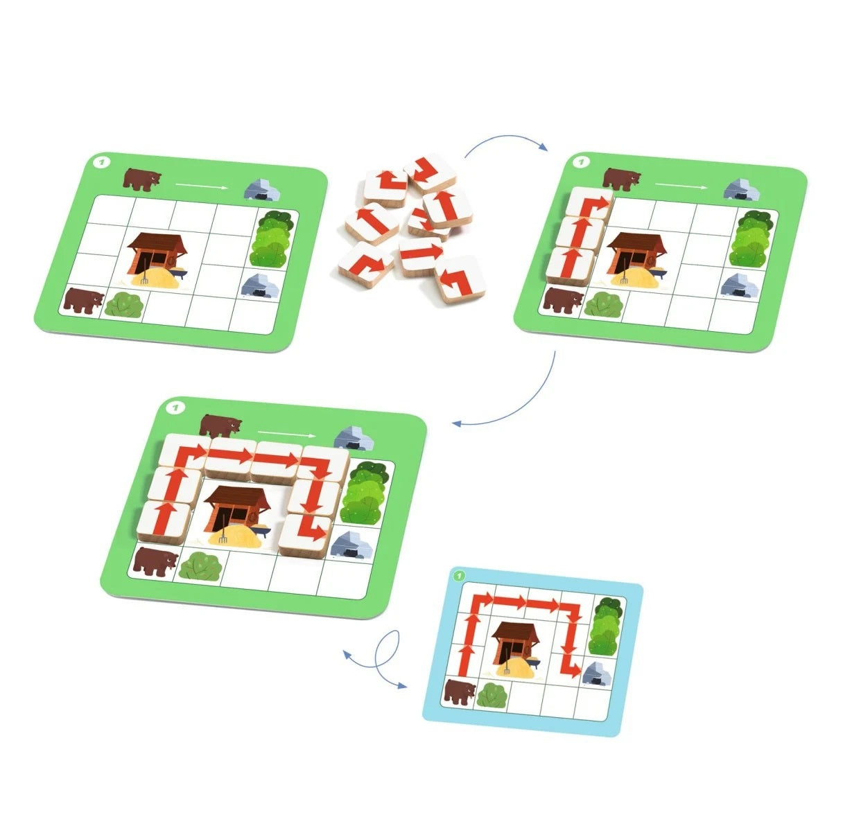 Djeco Programmino Eduludo - Learning Game (4-6y)