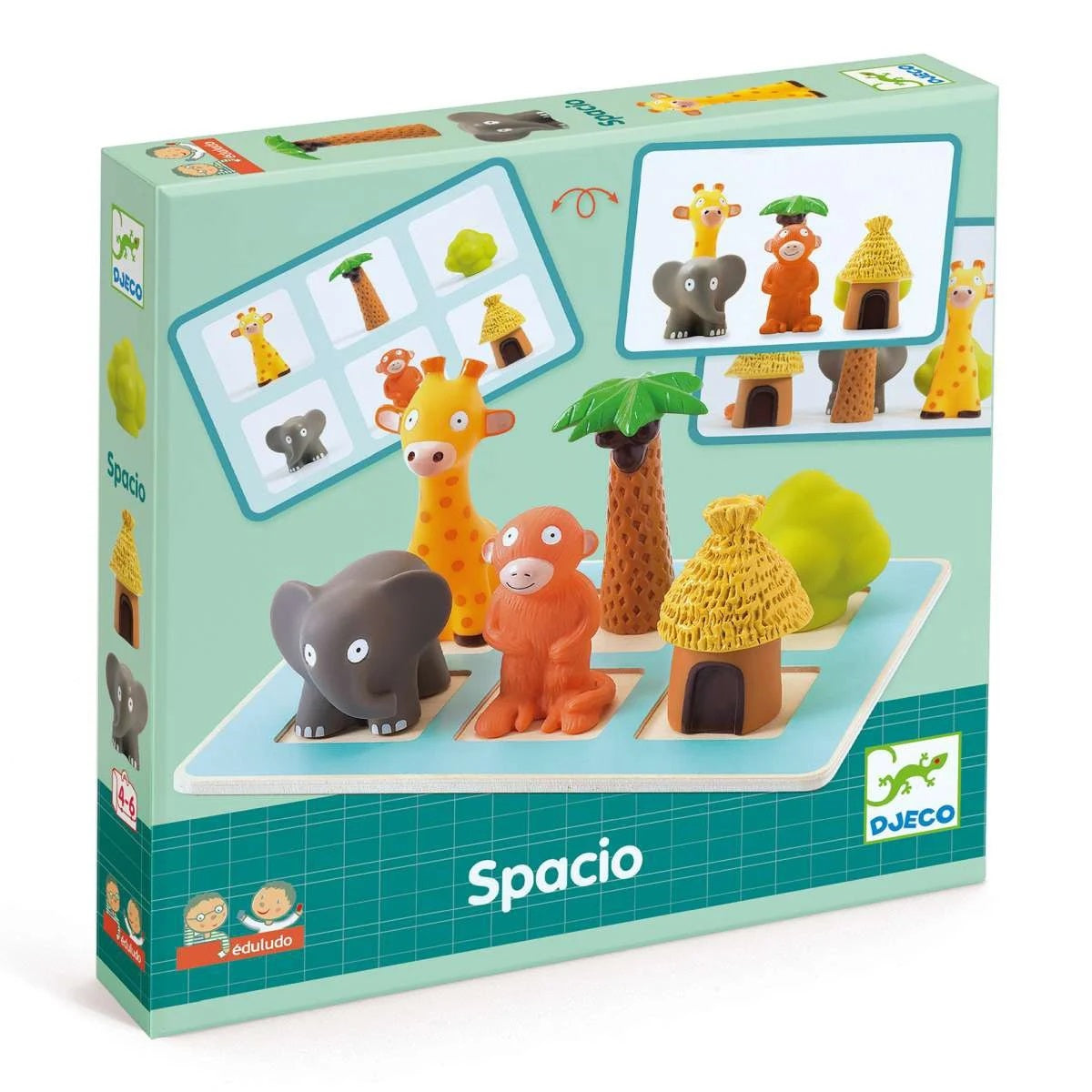 Djeco Lernspiel: Eduludo Spacio (4-6 J.)