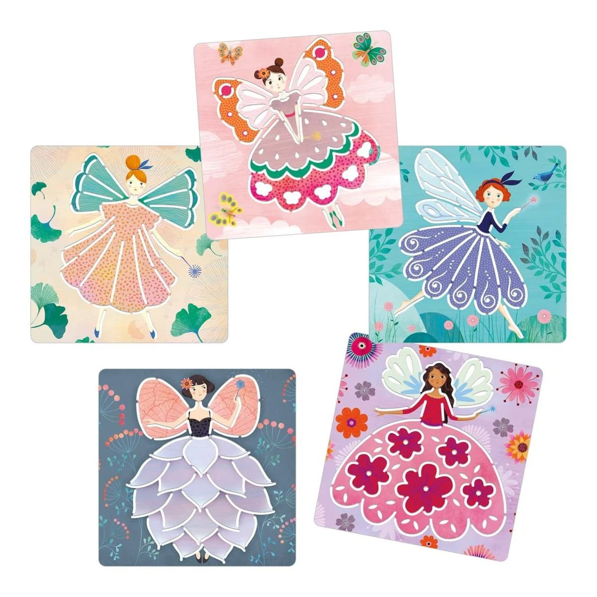 Djeco Stencils: Fairy (4-7y)