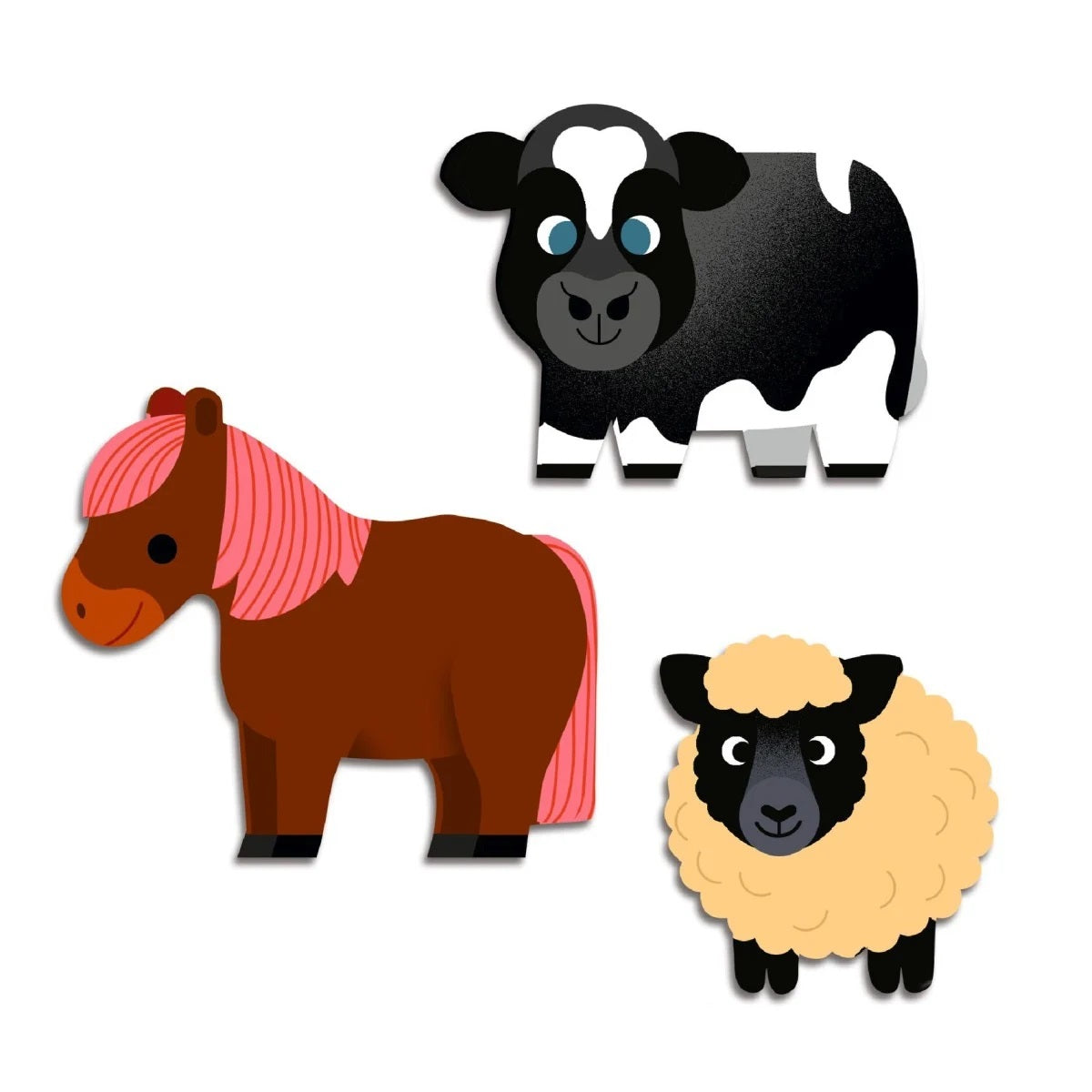 Djeco Sticker Farm Animals (18M+)