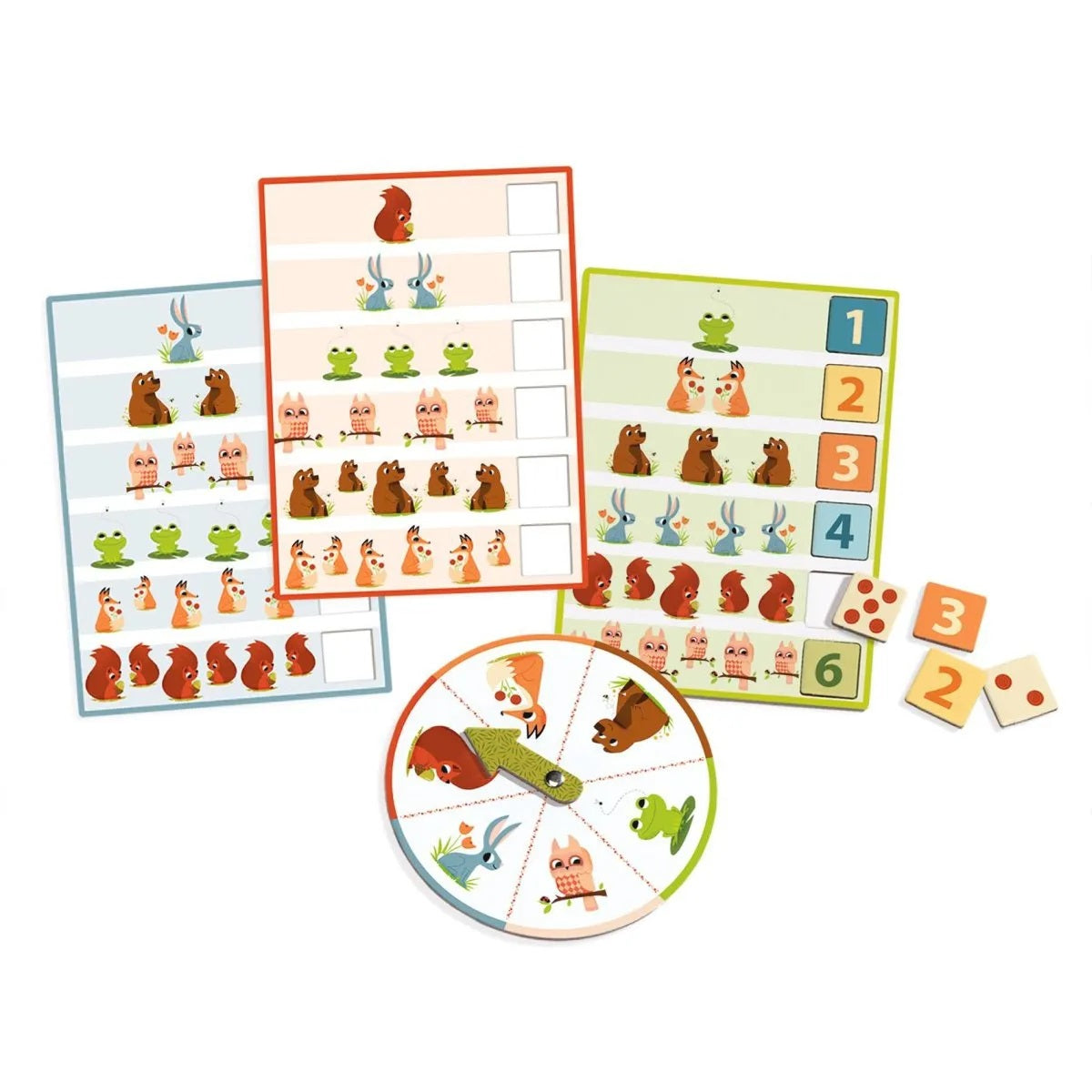 Djeco Bingo 1,2,3 numbers - Learning Game (4-6y)