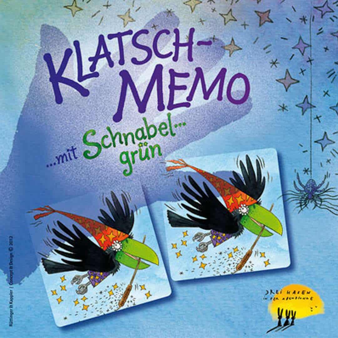 Drei Hasen in der Abendsonne - Drei Hasen Spiele Klatsch Memo (2)