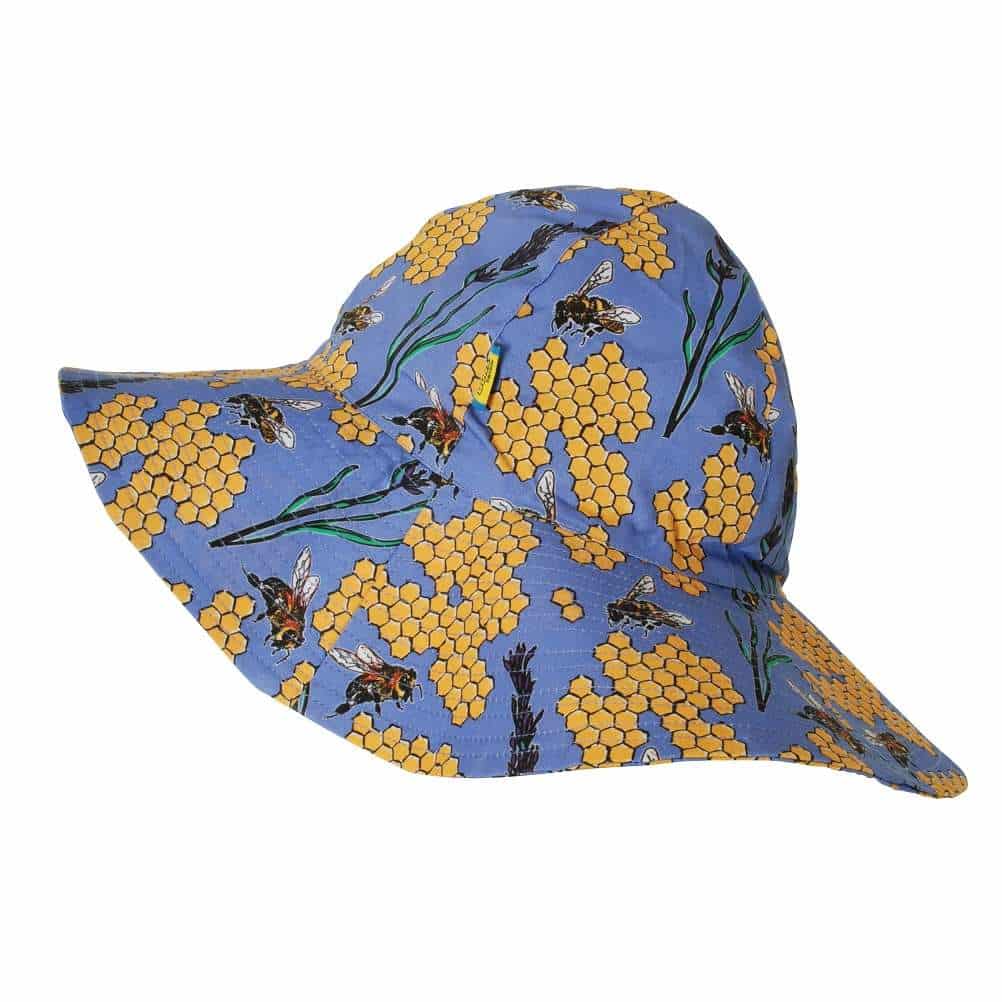 Duns Sweden Sun Hat - Bee-Grape