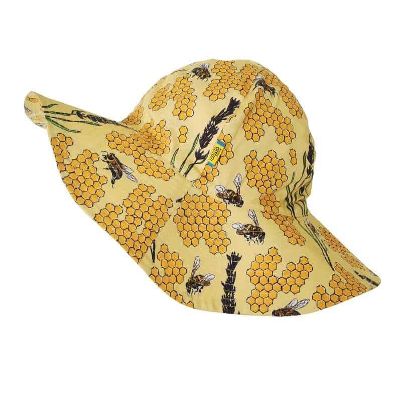 Duns Sweden Sun Hat - Bee-Yellow