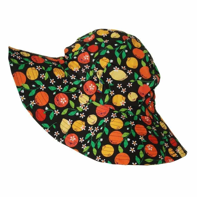 Duns Sweden Sun Hat - Citrus Black