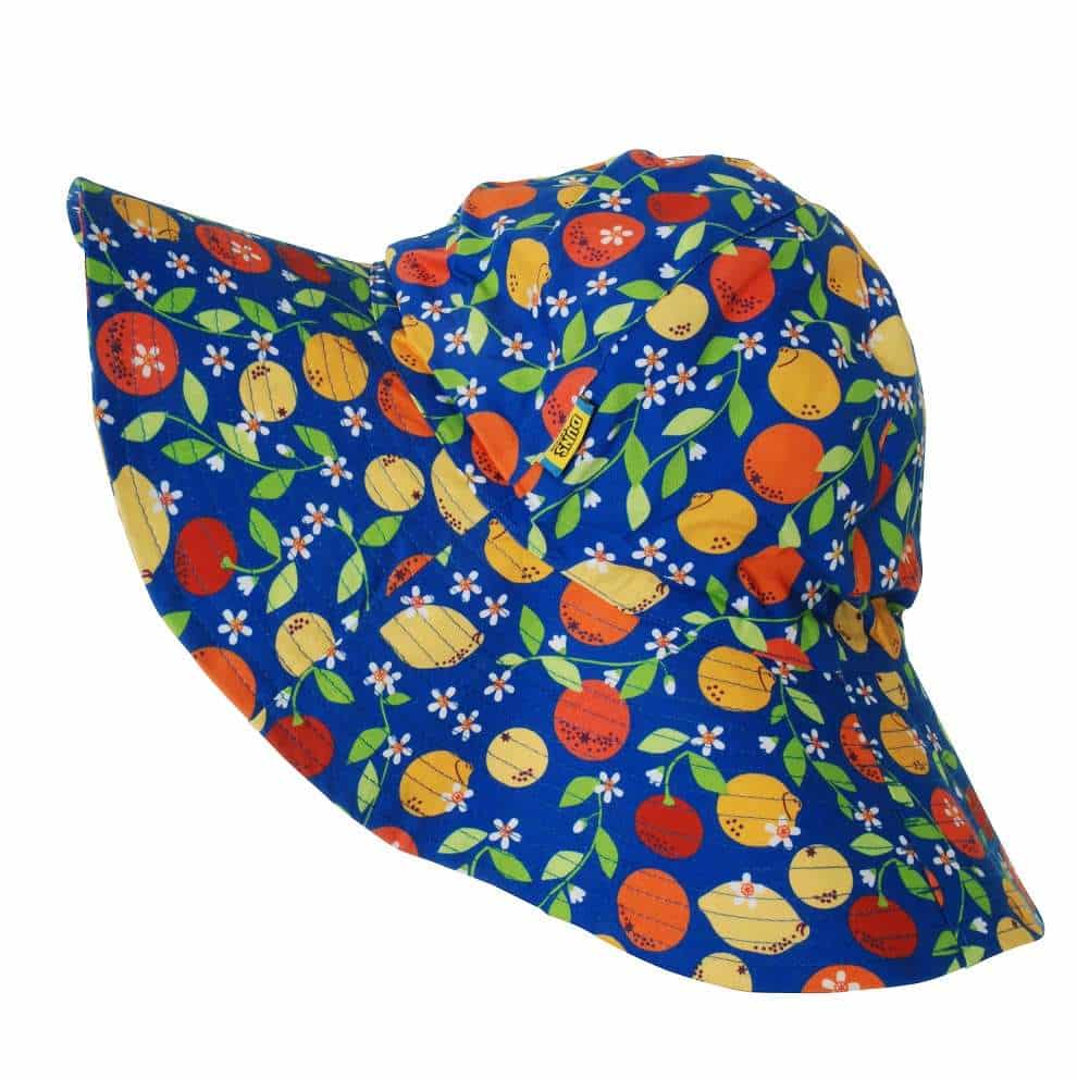 Duns Sweden Sun Hat - Citrus Blues