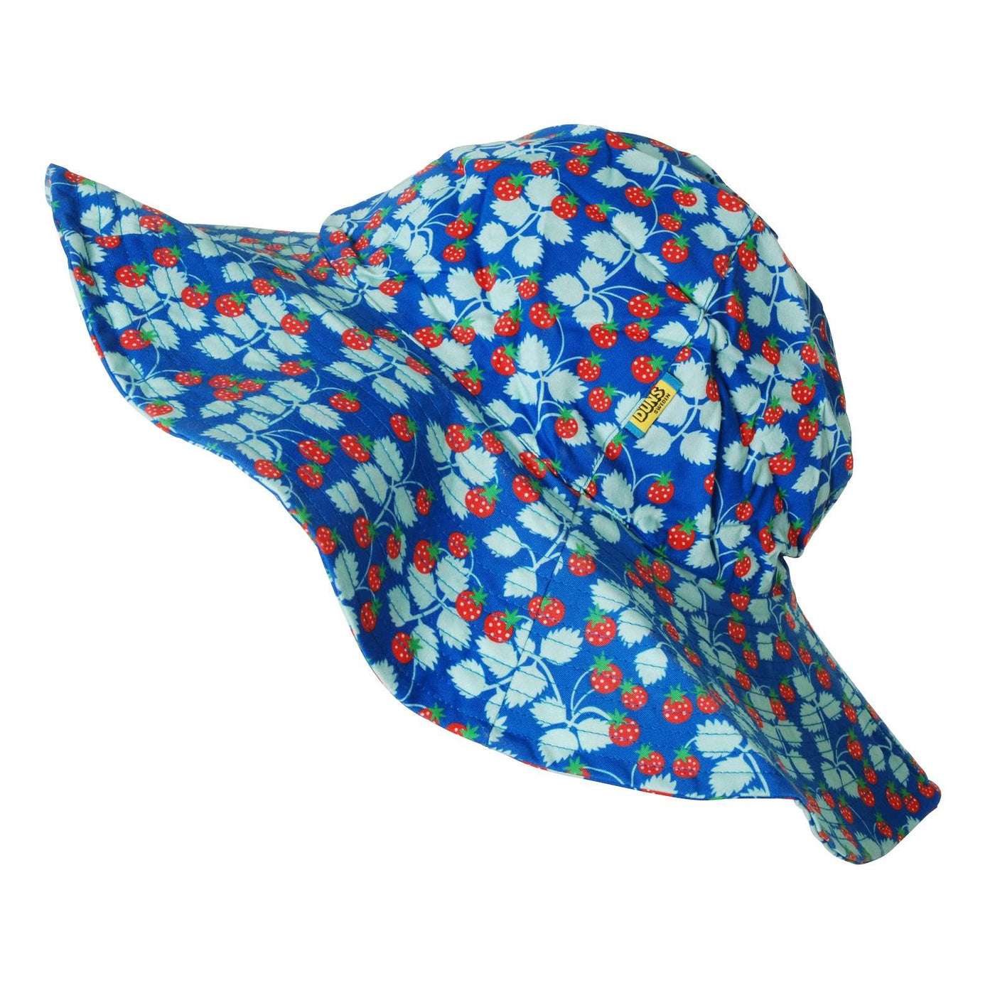 Duns Sweden Sun Hat Summer 2022 - Wild Strawberries - Blue