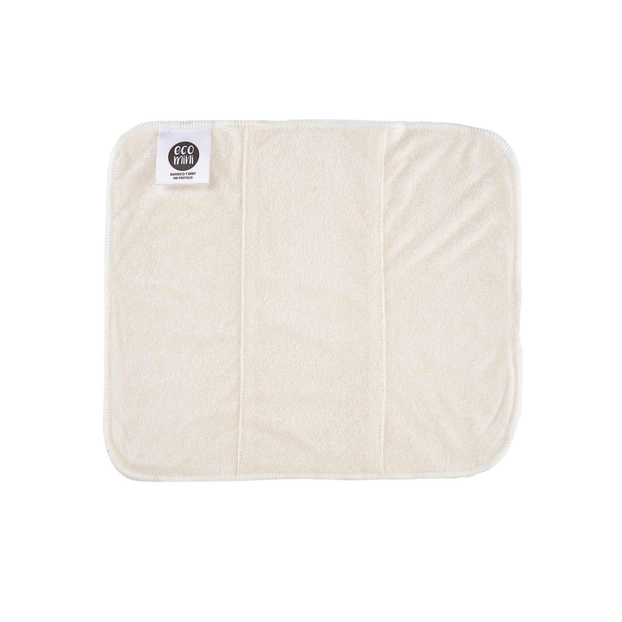 Eco Mini Newborn Bamboo Terry Prefold - Back