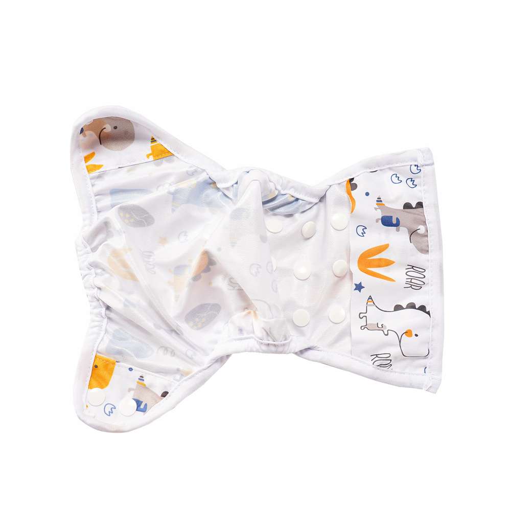 Eco Mini Newborn Cover Cloth diaper inside