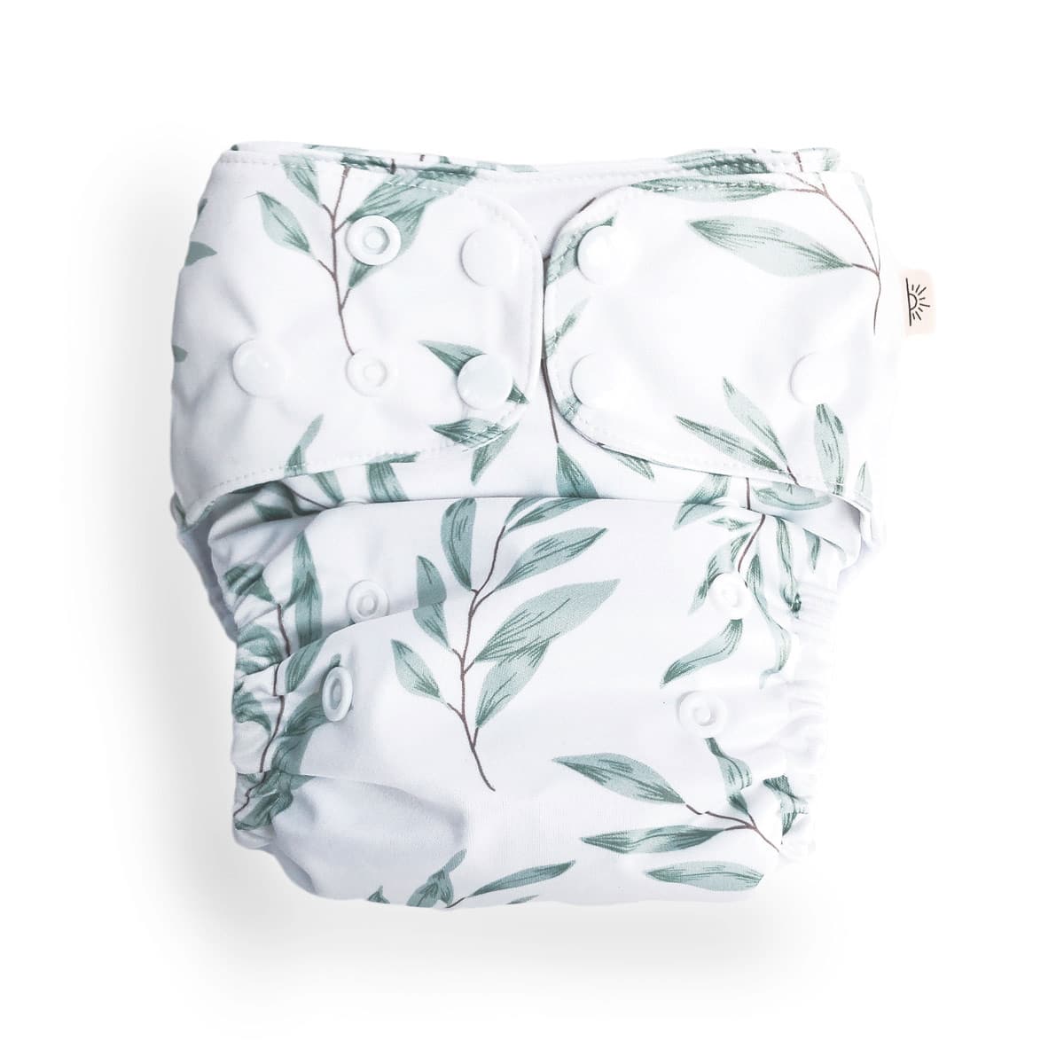 Eco Naps Pocket AiO Cloth Nappy One Size - Olive Leaf