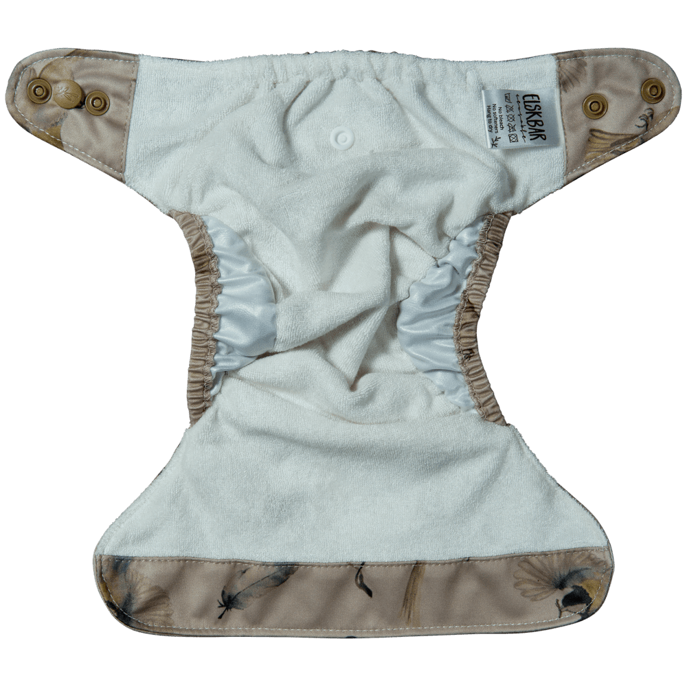 Elskbar All-in-One Cloth Nappy (Newborn) - Birds Limited