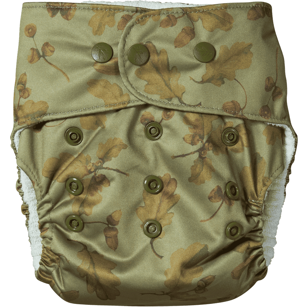 Elskbar All-in-One Cloth Nappy (One Size) - Acorn (green)