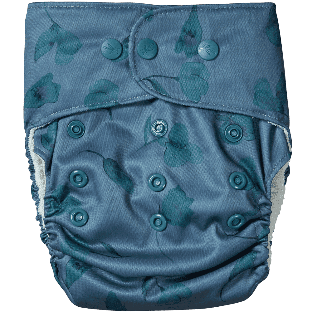 Elskbar All-in-One Cloth Nappy (One Size) - Butterfly Pea (blue) (