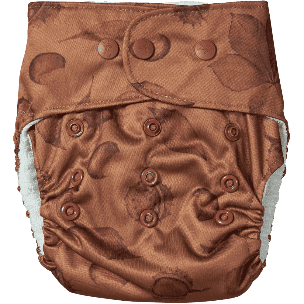 Elskbar All-in-One Cloth Nappy (One Size) - Chestnut (rust) (2)