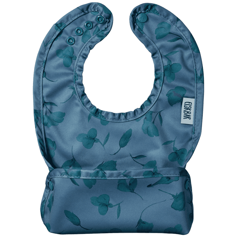 Elskbar Bib with Pocket - Butterfly Pea (blue)