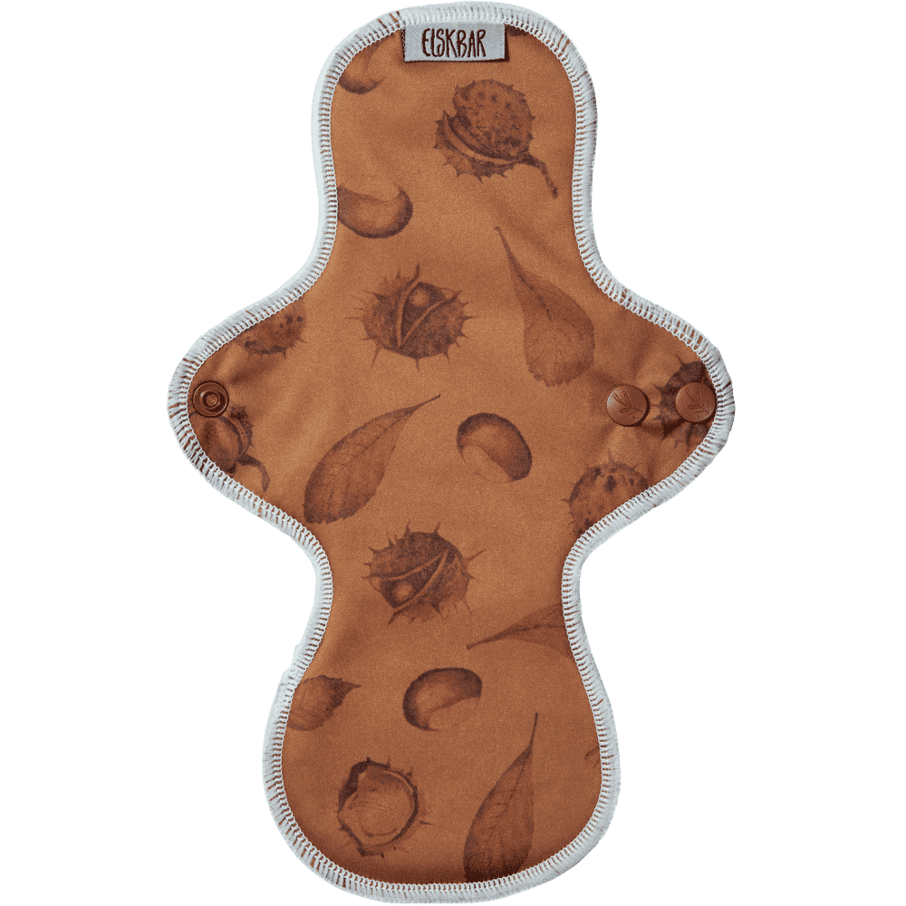 Elskbar Cloth Pads medium regular flow - Chestnut (rust)