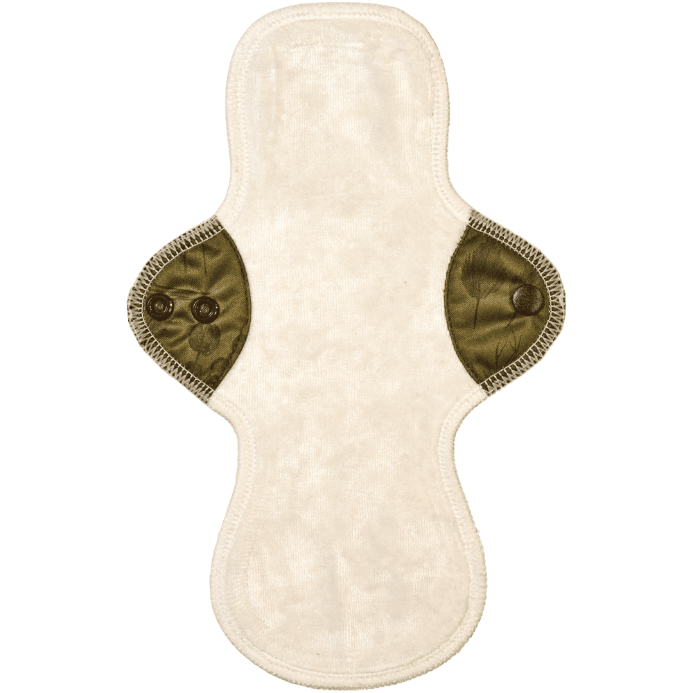 Elskbar Cloth Pads medium regular flow - grasses rear