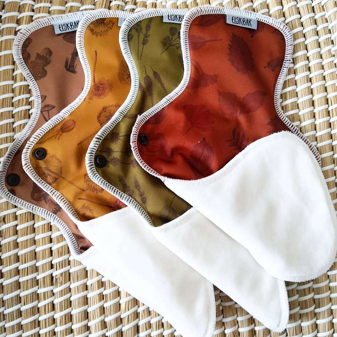 Elskbar Cloth pads set of 4 heavy flow (1)
