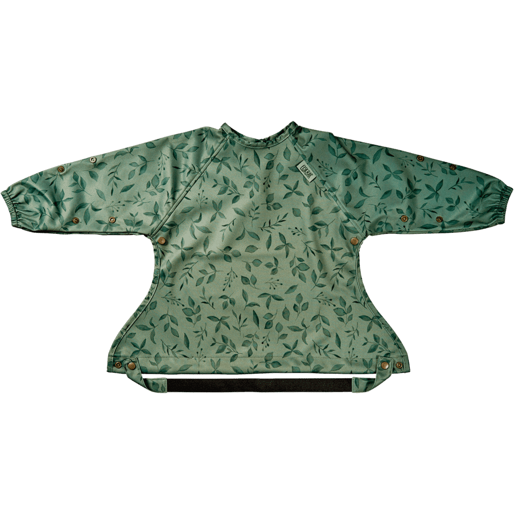 Elskbar Long Sleeved Explorer Bib - Twigs Mint (3)