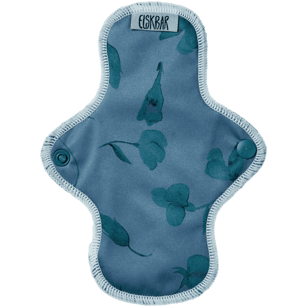 Elskbar cloth pads small light flow - Butterfly Pea (blue)