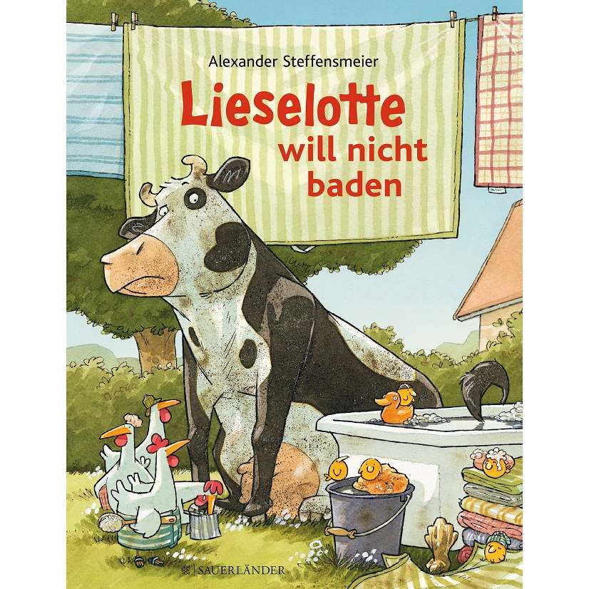 F. Sauerlaender Lieselotte will nicht baden by Alexander Steffensmeier