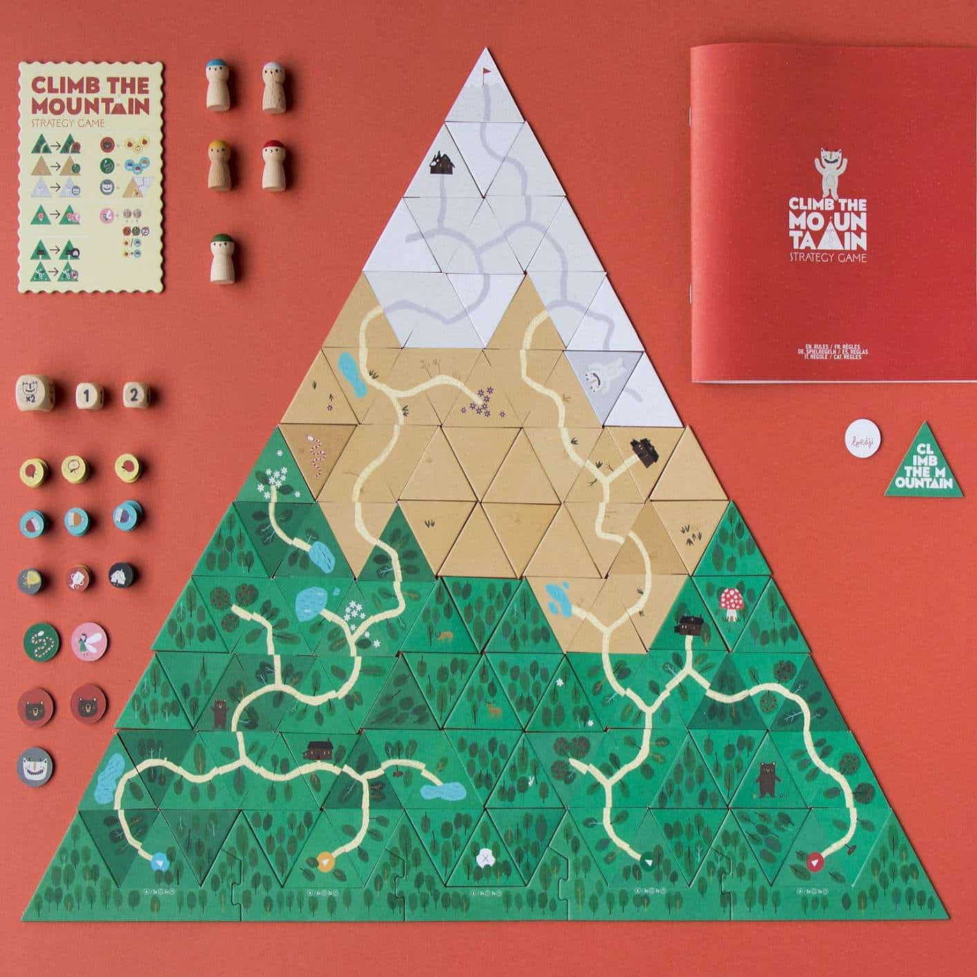 FG020U Londji Climb the Mountain Cooperative Strategy Game