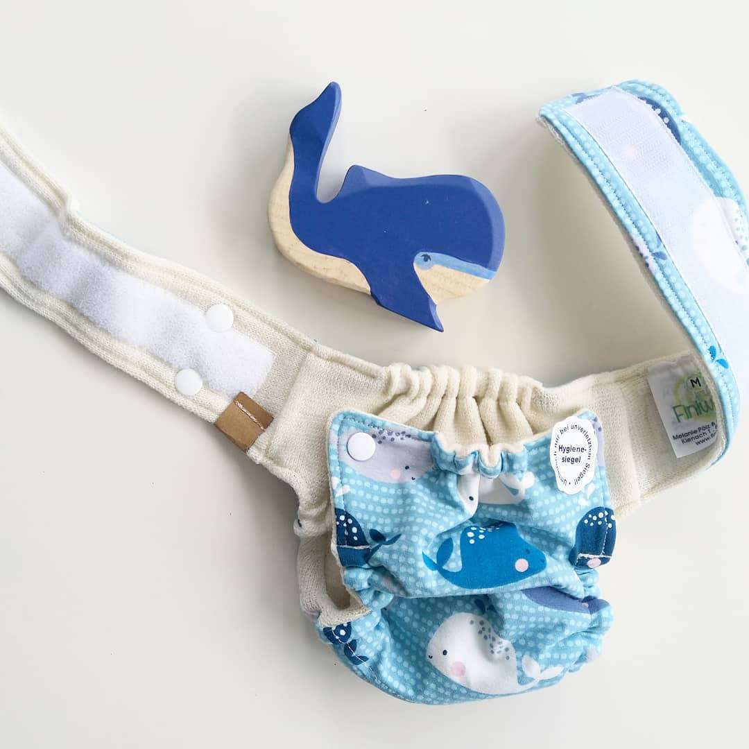 Finiwinis Minimal nappy velcro - babywhales