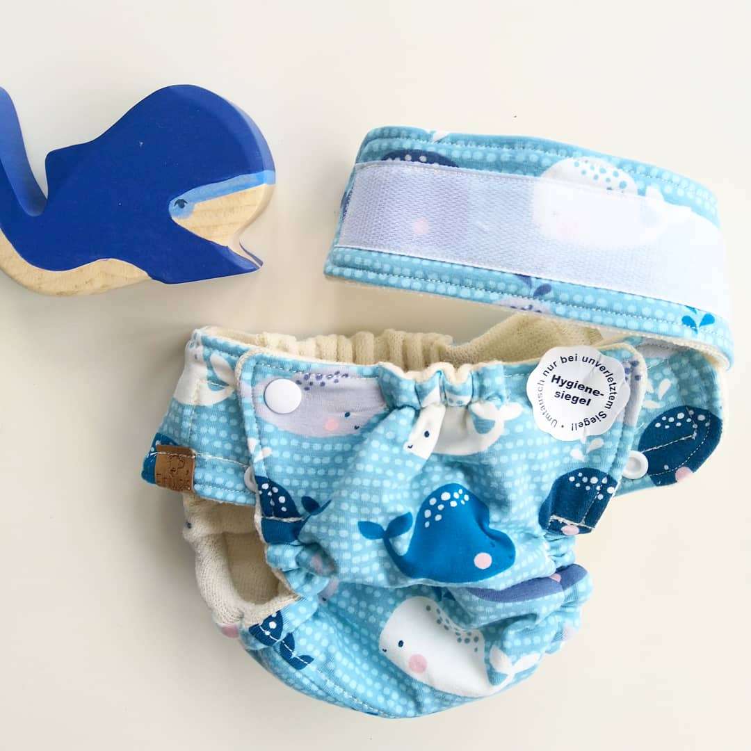 Finiwinis Minimal nappy velcro - babywhales