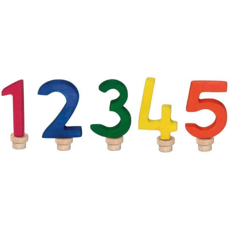 Glueckskaefer birthday numbers - 1 to 5